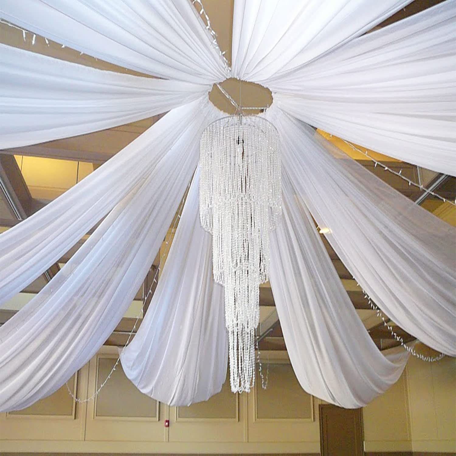 Home Bargains - Wedding Arch Ceiling Drape Roof Decor