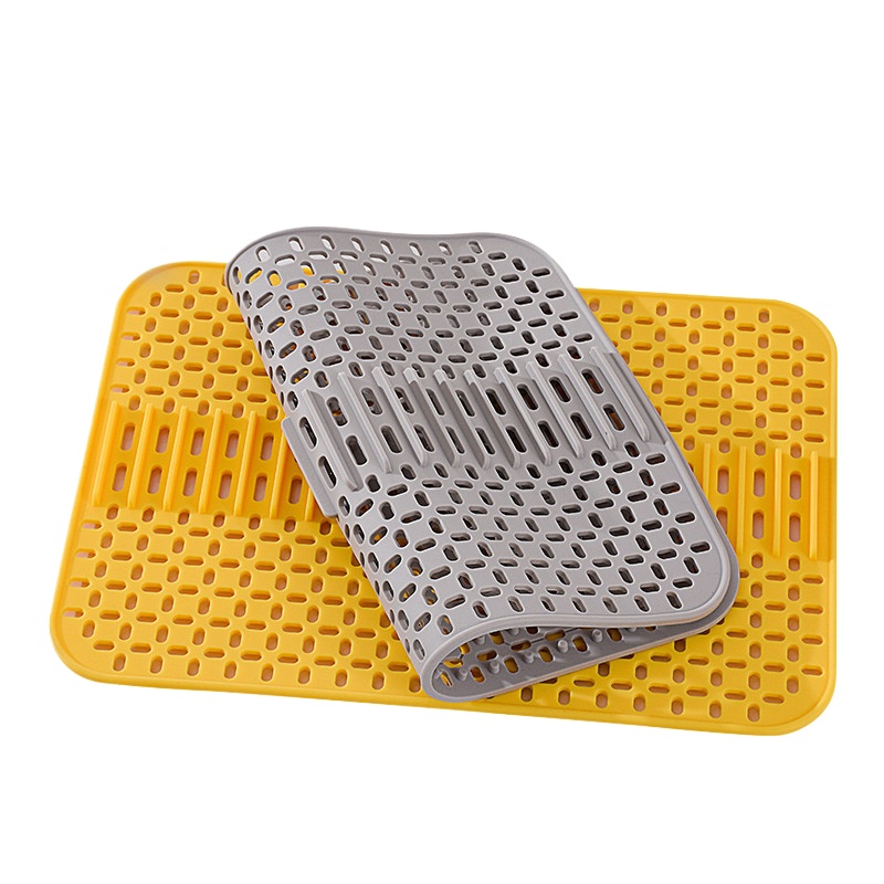Bar Mat Rubber - Kitchen Bar Counter Drain Mat Hollow