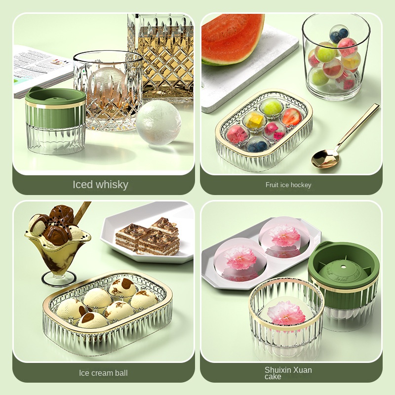 Large-Capacity Spherical Ice B - Ice Mold Sphere ulasan dan harga