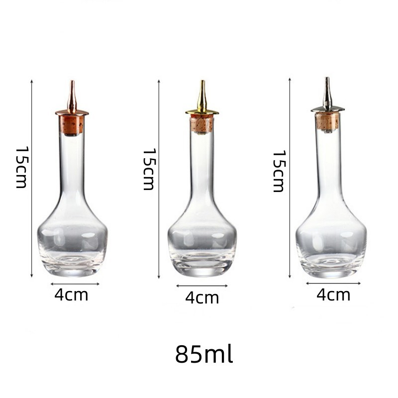 100ml Glass Spray Bitter Dropp - Bitters Bottle Set ulasan dan harga