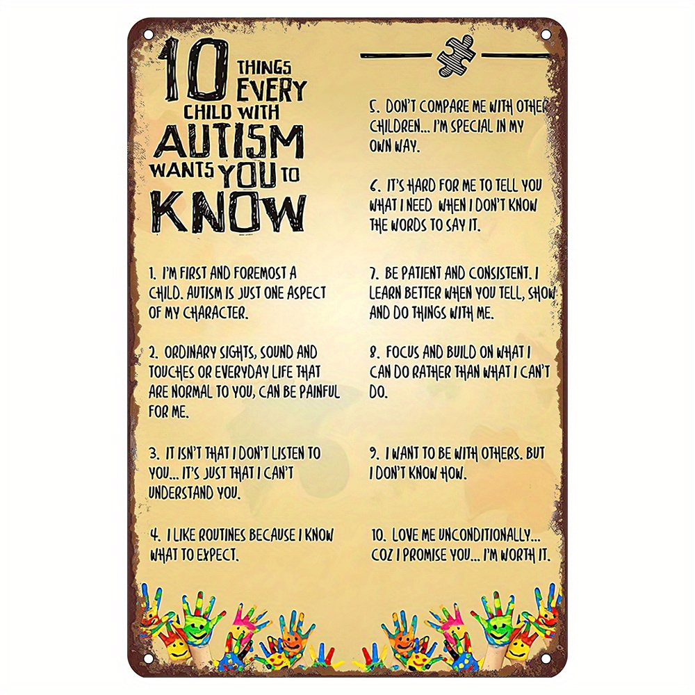 10 Things Every Autistic Child - Home Bar And Restaurant ulasan dan harga