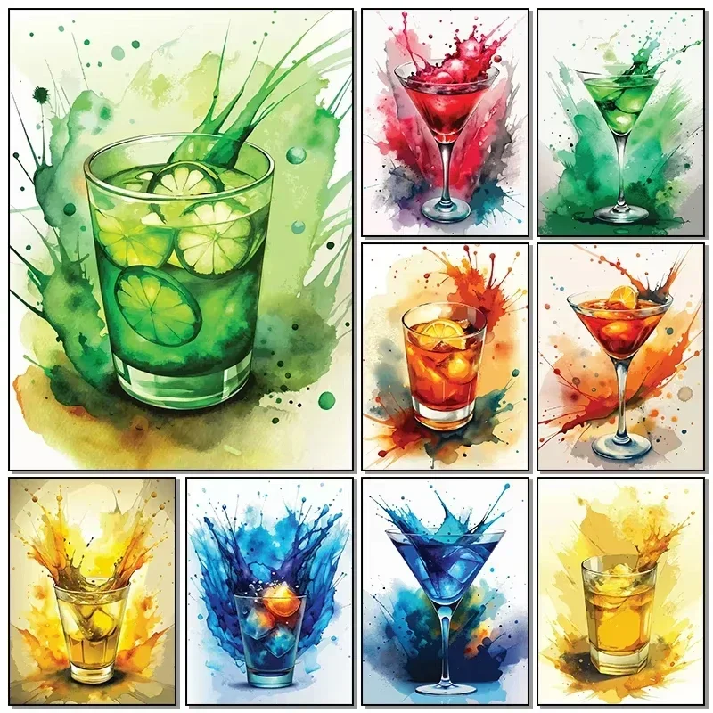 Poster Canvas Paintings HD Pri - Home Bar And Restaurant ulasan dan harga