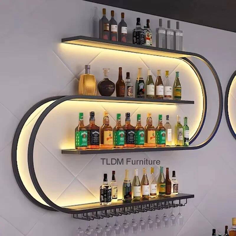 Wine Light Nordic Geometric Sh - Home Bar Setup ulasan dan harga