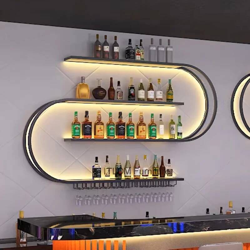 Wine Light Nordic Geometric Sh - Home Bar Setup ulasan dan harga