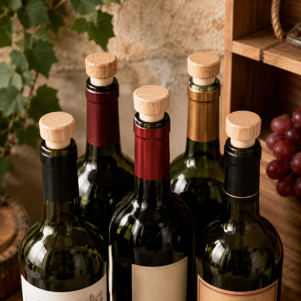 10PCS Vacuum Seal Wine Bottles - Wine Preservation Pump ulasan dan harga