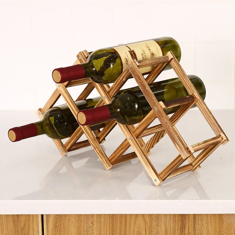 Collapsible Wooden Wine Racks  - Home Bar Setup ulasan dan harga