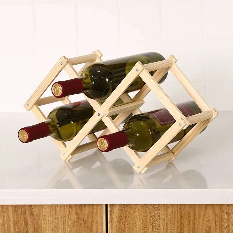 Collapsible Wooden Wine Racks  - Home Bar Setup ulasan dan harga