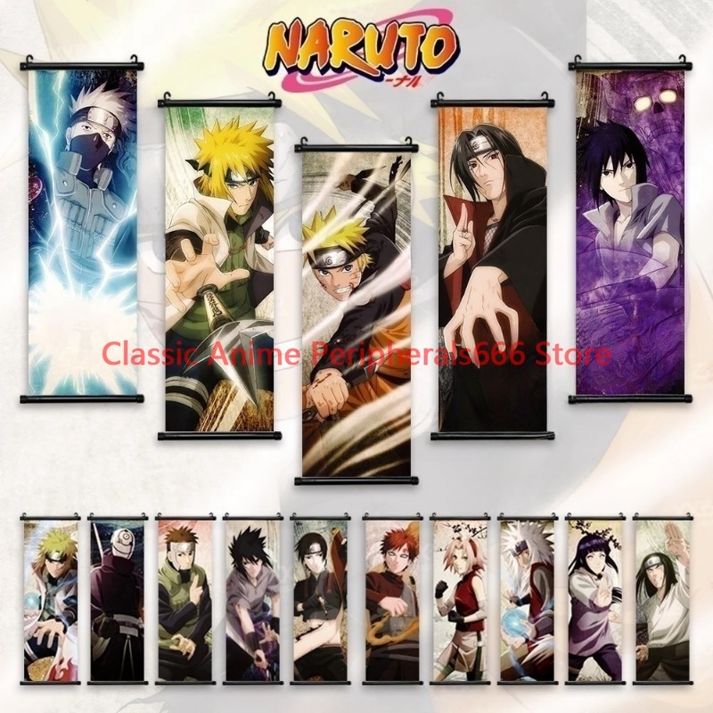 Naruto Hanging Painting Canvas - Home Bar Setup ulasan dan harga