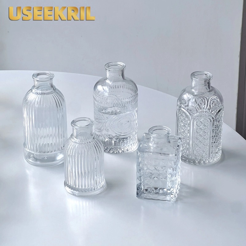 Glass Sauce Bottle Embossed Bi - Bitters Bottle Set ulasan dan harga