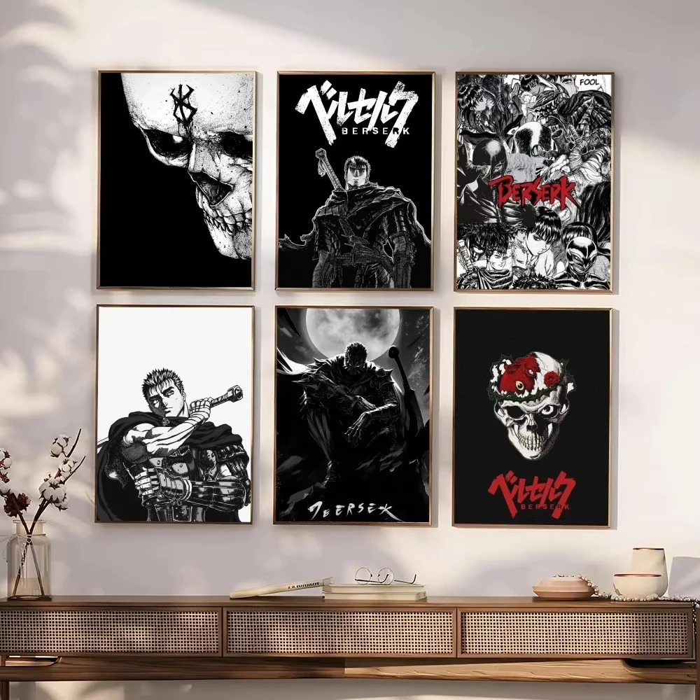 Anime B-berserk Poster Paper P - Home Bar And Restaurant ulasan dan harga