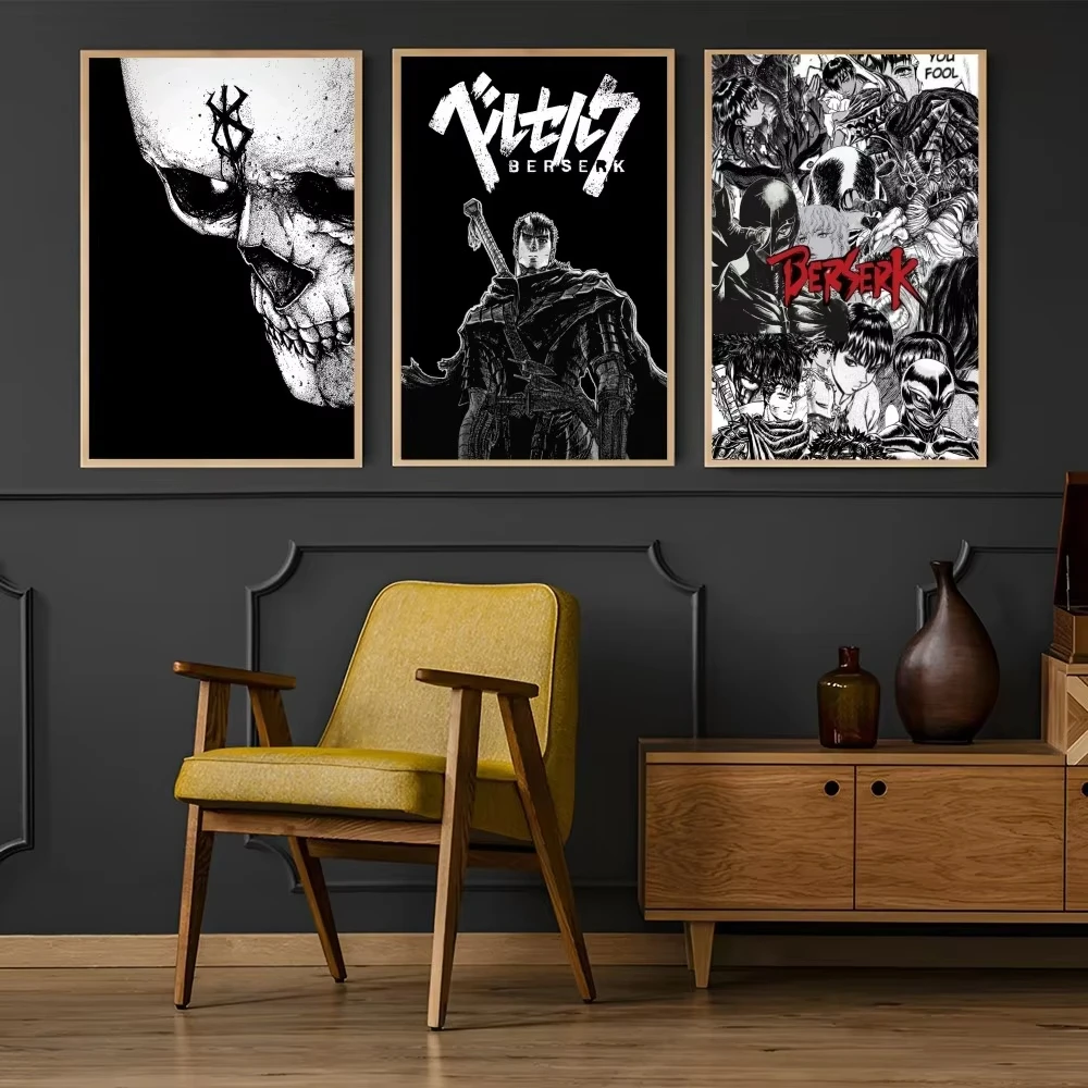Anime B-berserk Poster Paper P - Home Bar And Restaurant ulasan dan harga