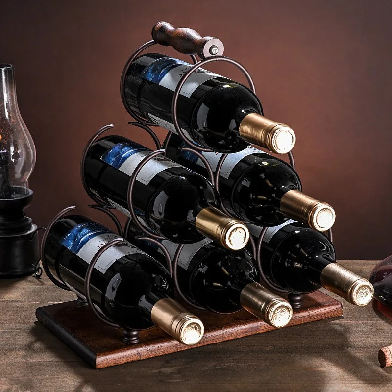 Creative Red Wine Rack Home De - Home Bar Setup ulasan dan harga
