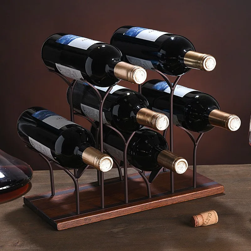 Creative Red Wine Rack Home De - Home Bar Setup ulasan dan harga