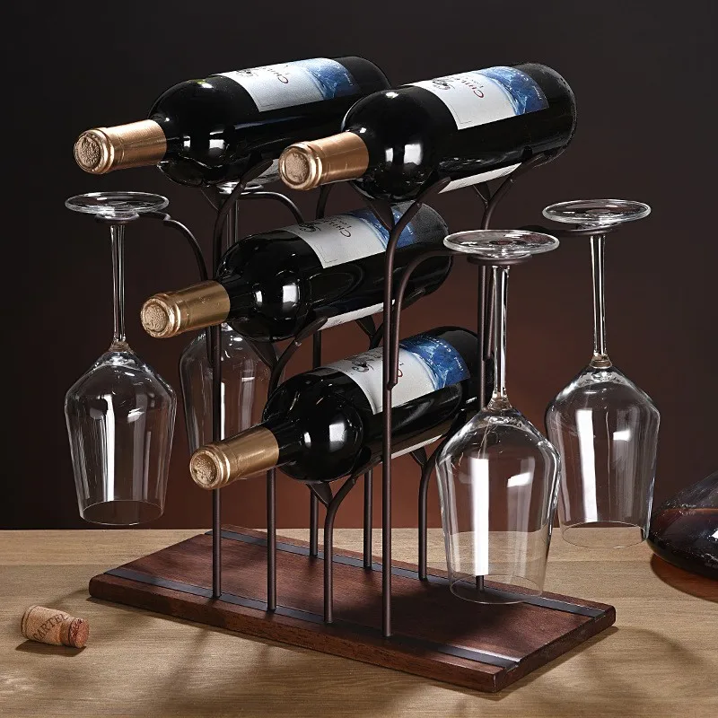 Creative Red Wine Rack Home De - Home Bar Setup ulasan dan harga