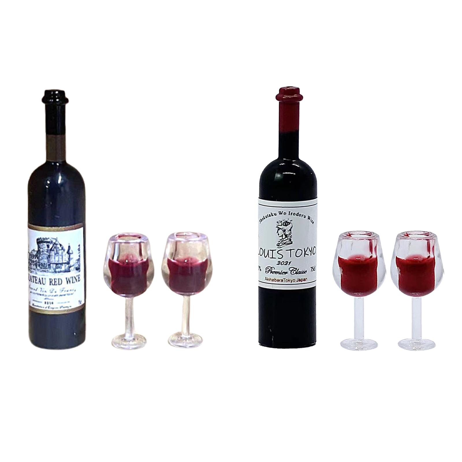 1/12 Scale Dollhouse Wine Bott - Home Bar Setup ulasan dan harga