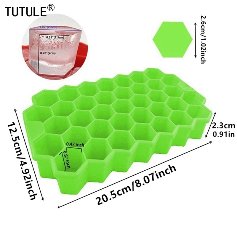 37 Compartment Honeycomb Ice C - Ice Mold Sphere ulasan dan harga