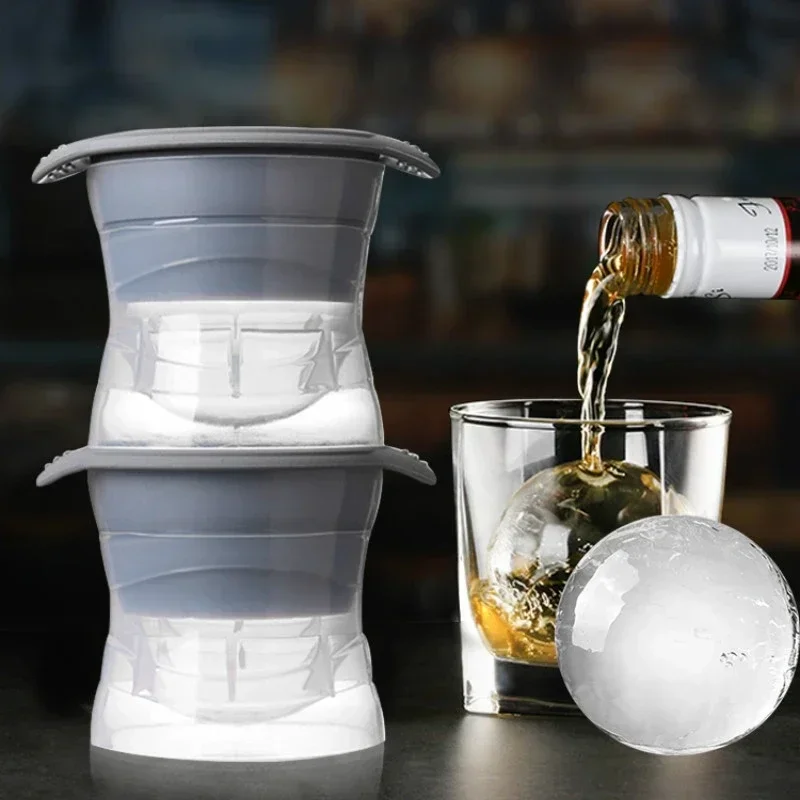 1/2Pcs Big Size Ice Ball Mold  - Ice Mold Sphere ulasan dan harga